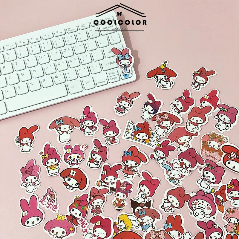 COD❤️60pcs Stiker Koromi，Waterproof Kartun，Sanrio MELODY - cl