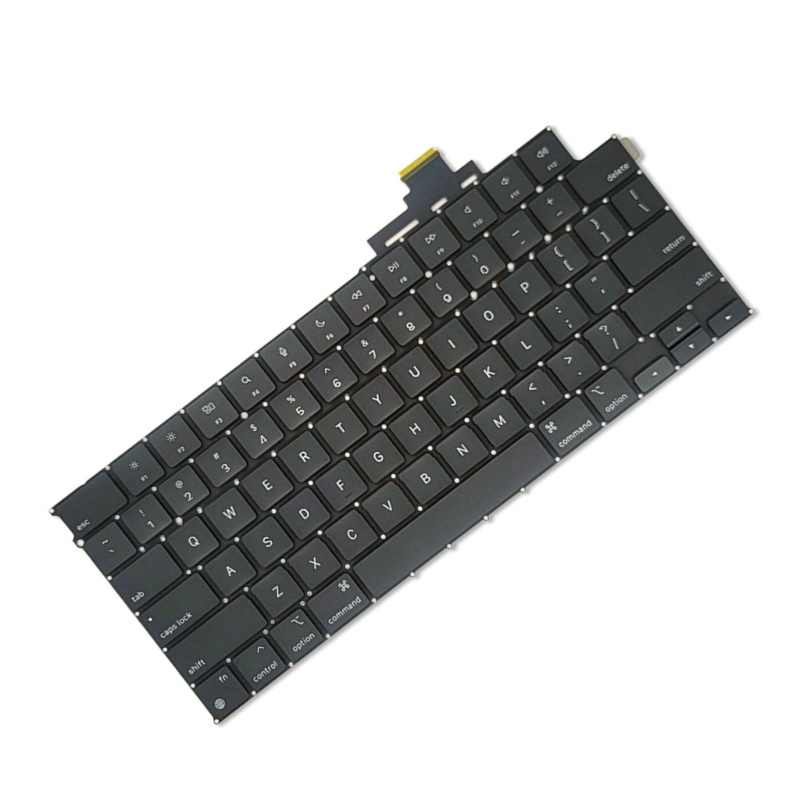 Keypad Pengganti zzz Layout US Keypad Bahasa Inggris Untuk AirM2 13 6 Retina A2681 Keyboard Repair Spare Part