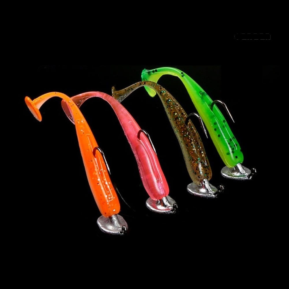 Cnn-5pcs 3.5g 5g 7g 10g 14g Kuat Memimpin Jig Kepala Memancing Kait Lembut Lure Tackle Tool