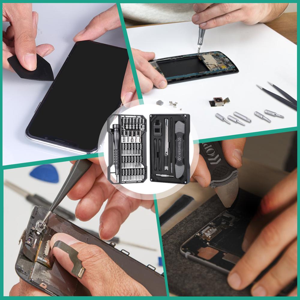 IMURA | Obeng HP Full Set 115 in 1 Multifungsi HP Full Set Service Komputer Laptop/ Obeng Set Komplit Serbaguna Mini Toolkit Set/ Screwdriver Set Reparasi Smartphone Laptop Handphone Android Jam Watch/ Alat Bongkar Mini Precision Reparasi HP