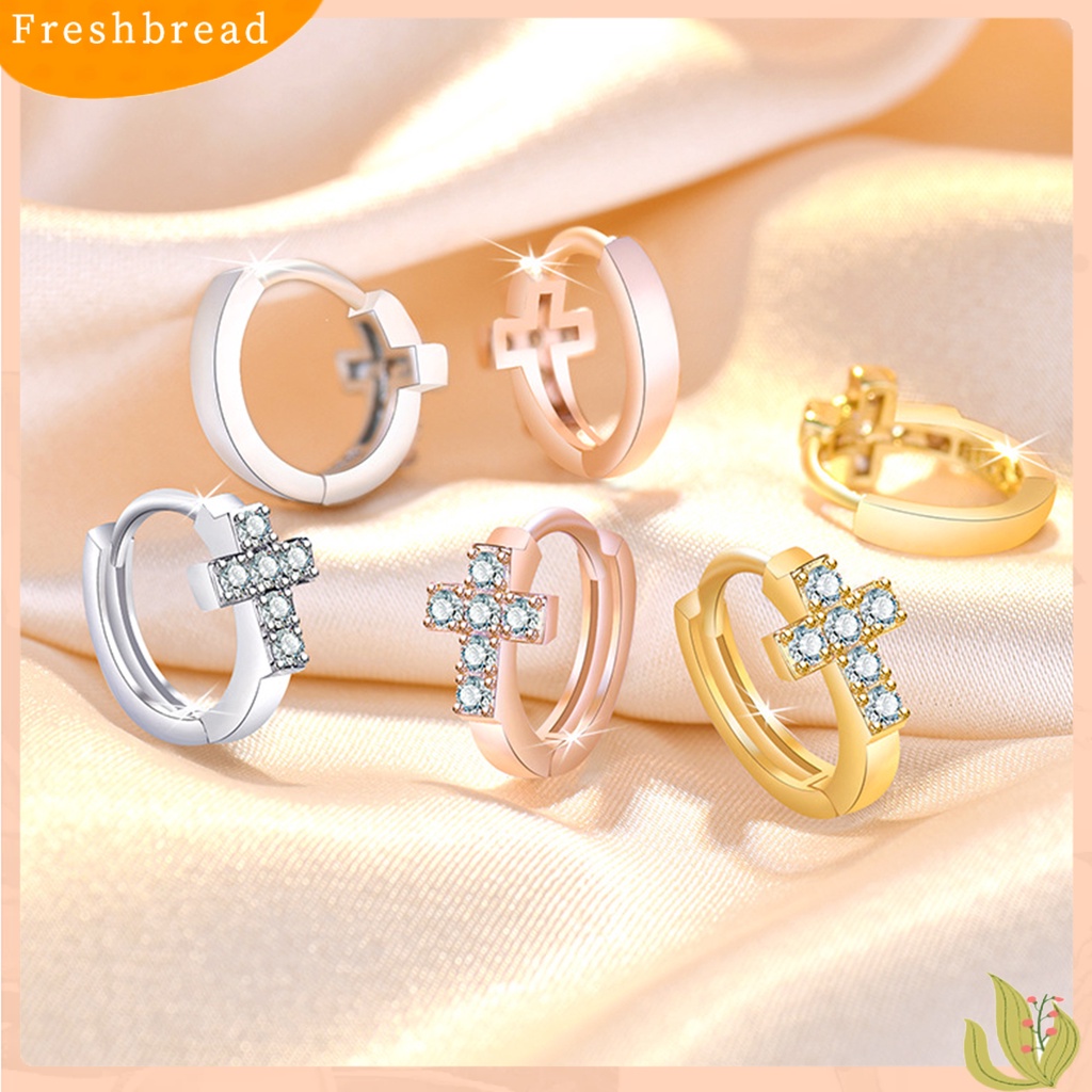 &lt; Freshbread &gt; 1pasang Anting Stud Perhiasan catching Mata Portabel Semua Cocok Anting Gadis Untuk Pakaian Sehari-Hari