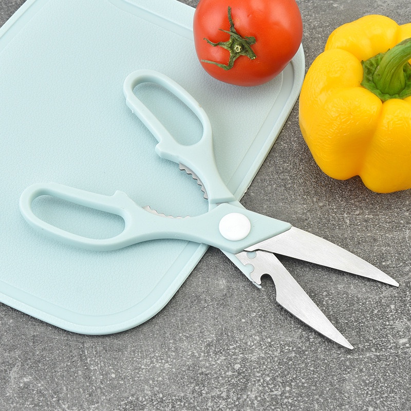 [XOQ] PISAU SET DAPUR TALENAN 4 IN 1 / PISAU SET DENGAN GUNTING / PISAU BUAH DAPUR / PEELER / PENGUPAS KULIT BUAH / PISAU DENGAN GUNTING SET LENGKAP