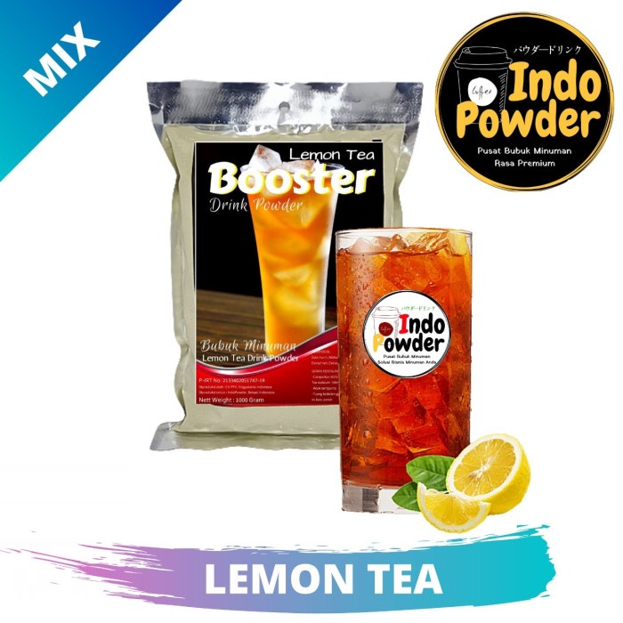 

Ready Stock- Bubuk Minuman aneka rasa LEMON TEA 1kg - Bubble Drink TEA - Indopowder