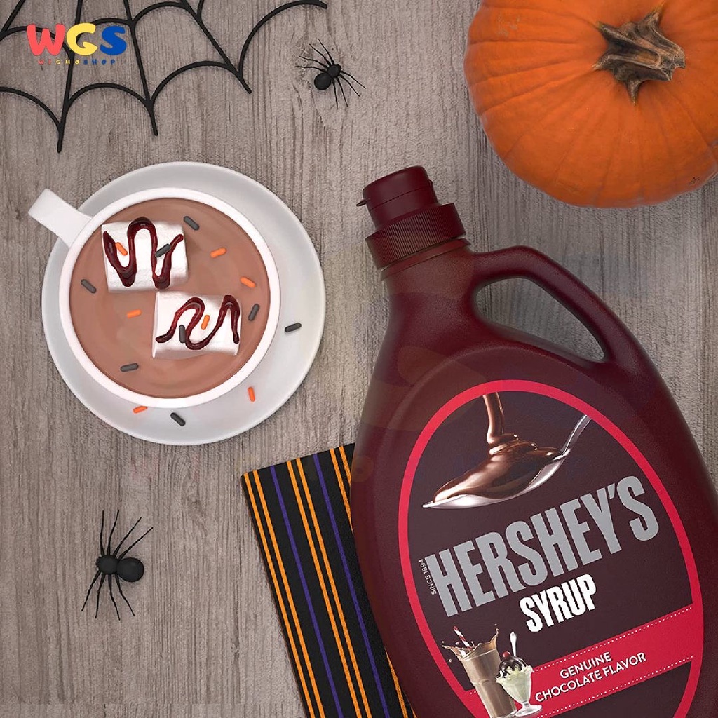 Hershey's Syrup Chocolate Genuine Flavor Fat Free 48oz 1.36kg