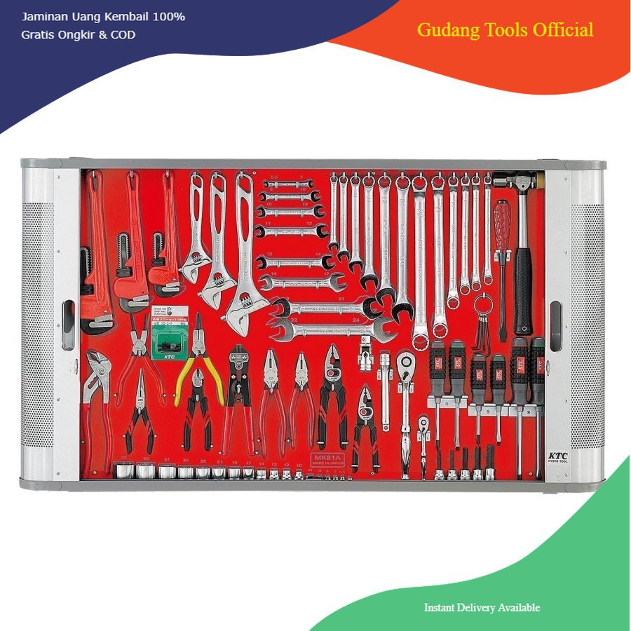 TOOL SET KTC / MECHANIC KIT KTC MK91A