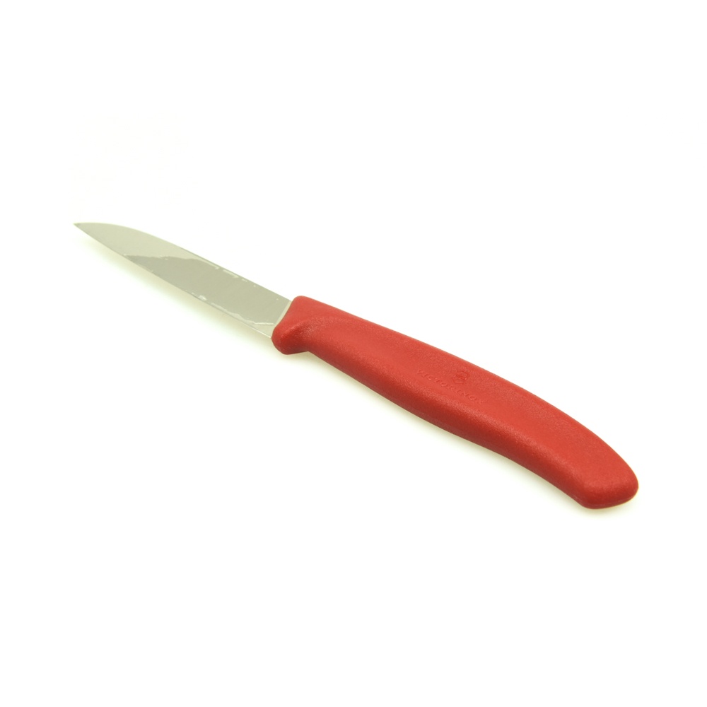 Victorinox 8 Cm Pisau Paring - Merah