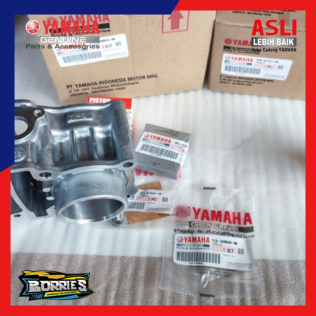 set blok seher piston kit Yamaha Vixion asli ori Yamaha 1PA-WB016-00