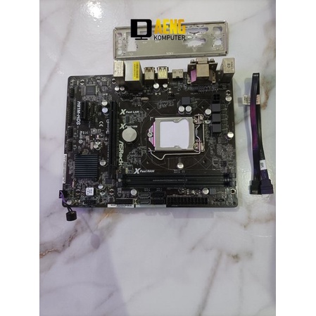 Motherboard Mainboard Mobo PC Merk ASRock H81 H81M-HDS Socket 1150 ada HDMI