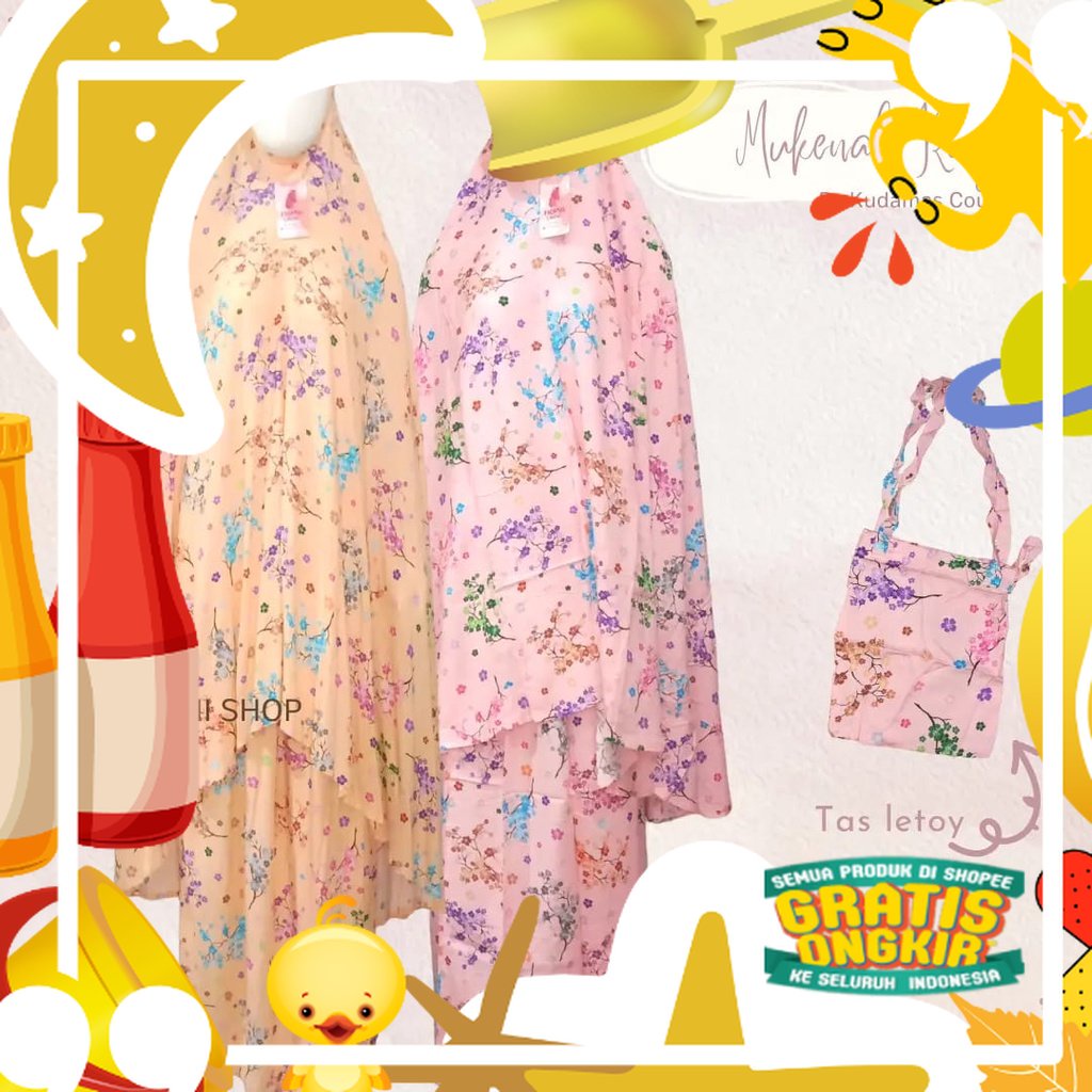 IFANI - MUKENA KUDA MAS MURAH / Kudamas Couture Mukena Jumbo Katun Adem Premium/ Trendy Lesty