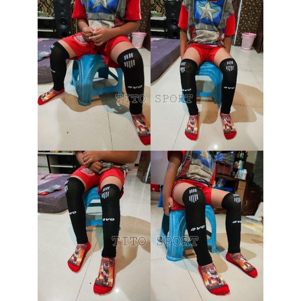 KAOS KAKI SAMBUNG SAMBUNGAN ANAK BOLA FUTSAL SQUAD LEG SLEEVE SOCCER FOOTBALL JUNIOR Original Avo