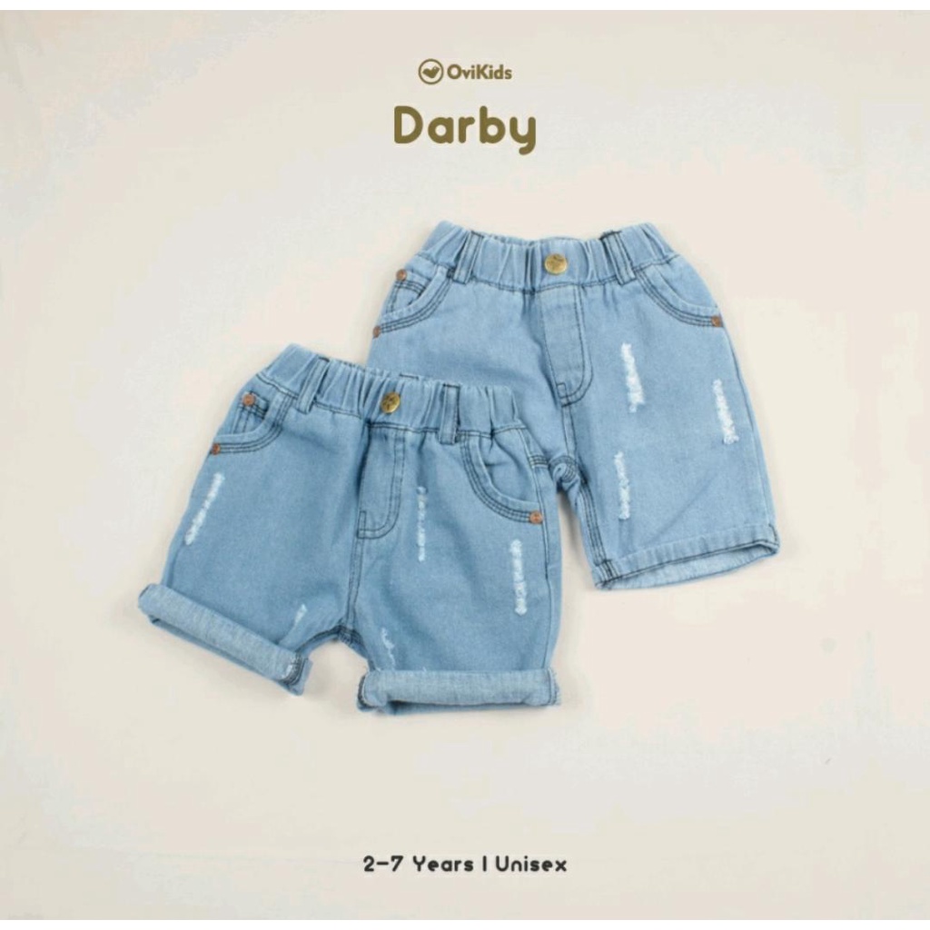 OVIKIDS COMFY JEANS DARBY / CELANA JEANS PENDEK ANAK