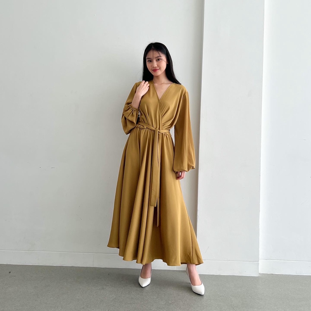 Beige Studio - Amanda Dress | Dress Maxi Wanita