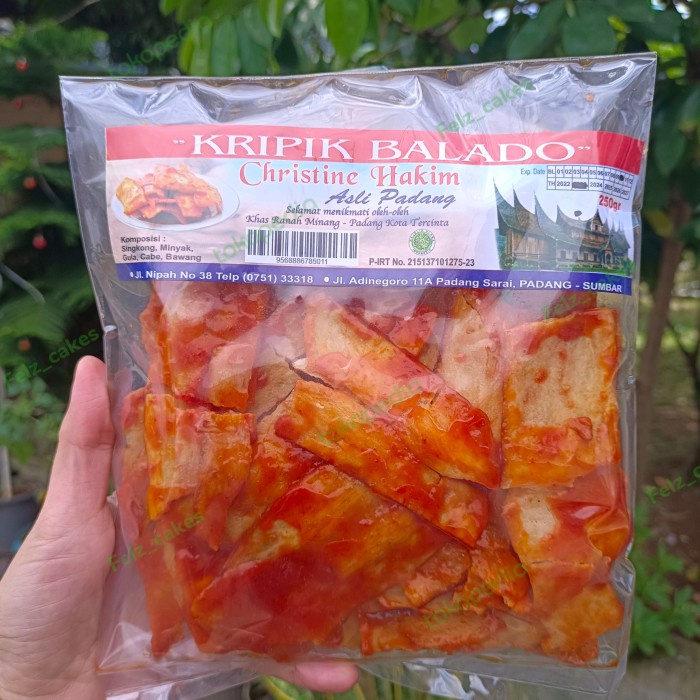 

kripik balado christine hakim 250 gr