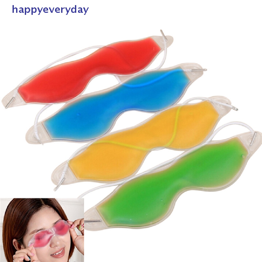 [happy] Gel Eye Mask Cold Pack Warm Hot Panas Es Dingin Menenangkan Mata Capek &amp; Pad Sakit Kepala [ID]