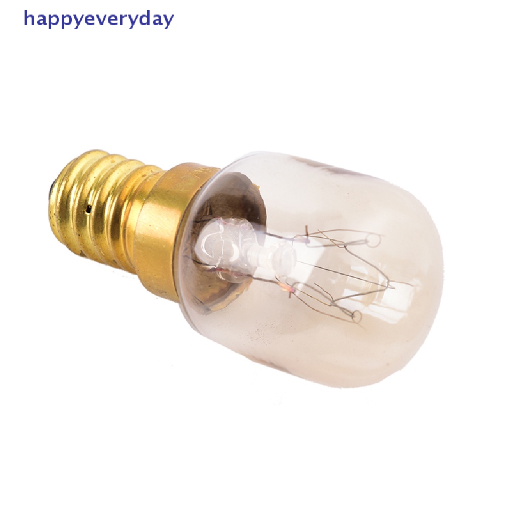 [happy] 1pc E14 15W/25W Warm White Oven Cooker Bulb Lampu Tahan Panas Cahaya 220-230V [ID]