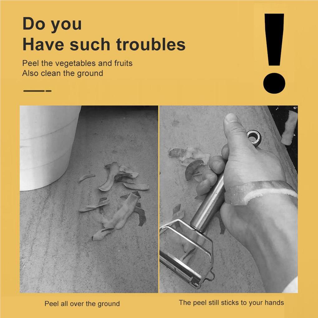 2pcs Peeler Praktis Multifungsi Mini Portable Pengupas Buah Parutan Kentang Alat Perlengkapan Gadget Dapur