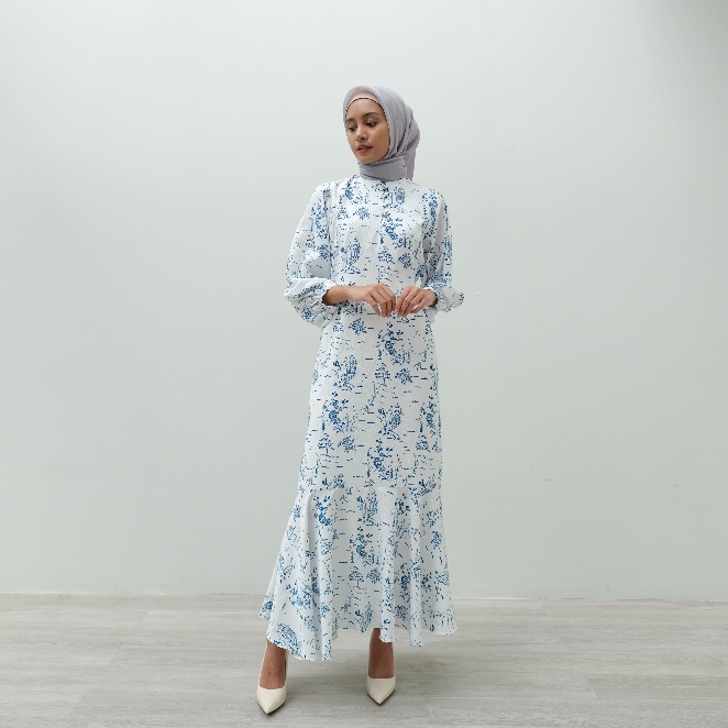 [ Raya Collection ] Aisyah Pattern Dress