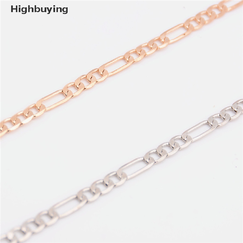 Hbid 1pcs Fashion Gold Silver Plated Kualitas Tinggi Rantai Ankle Gelang Kaki Perhiasan Glory