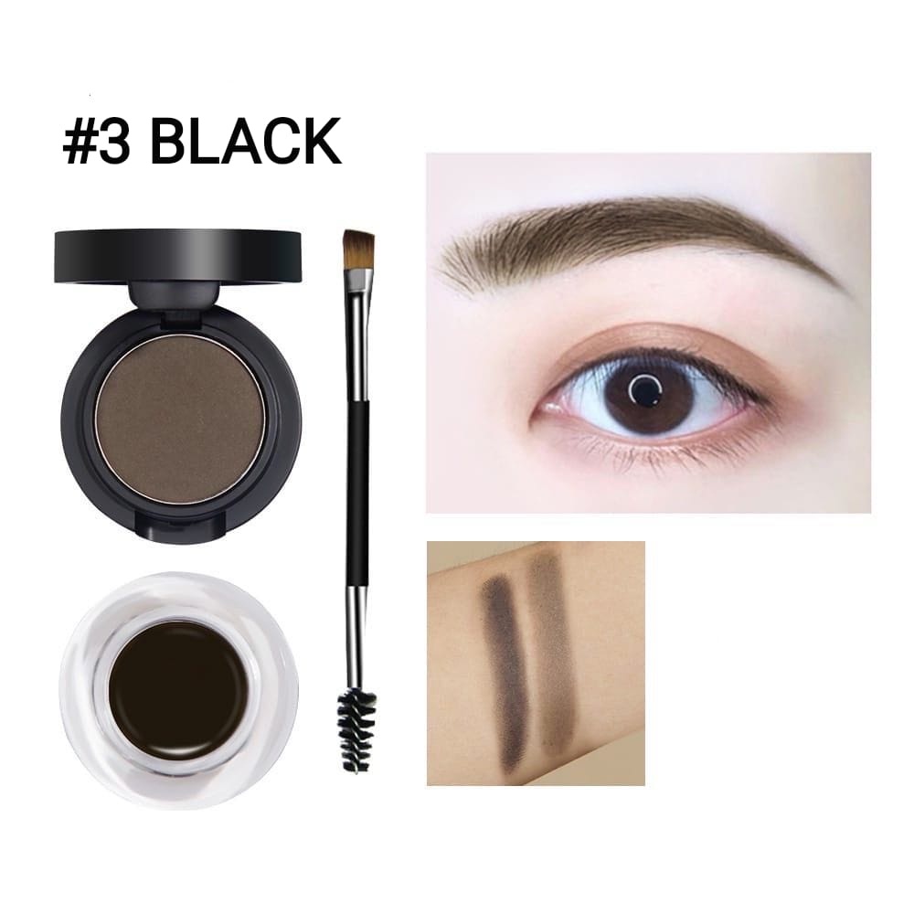 EYEBROW KIT DUO EFFECT EYEBROW WATERPROOF BY SIMOLLA EYEBROW