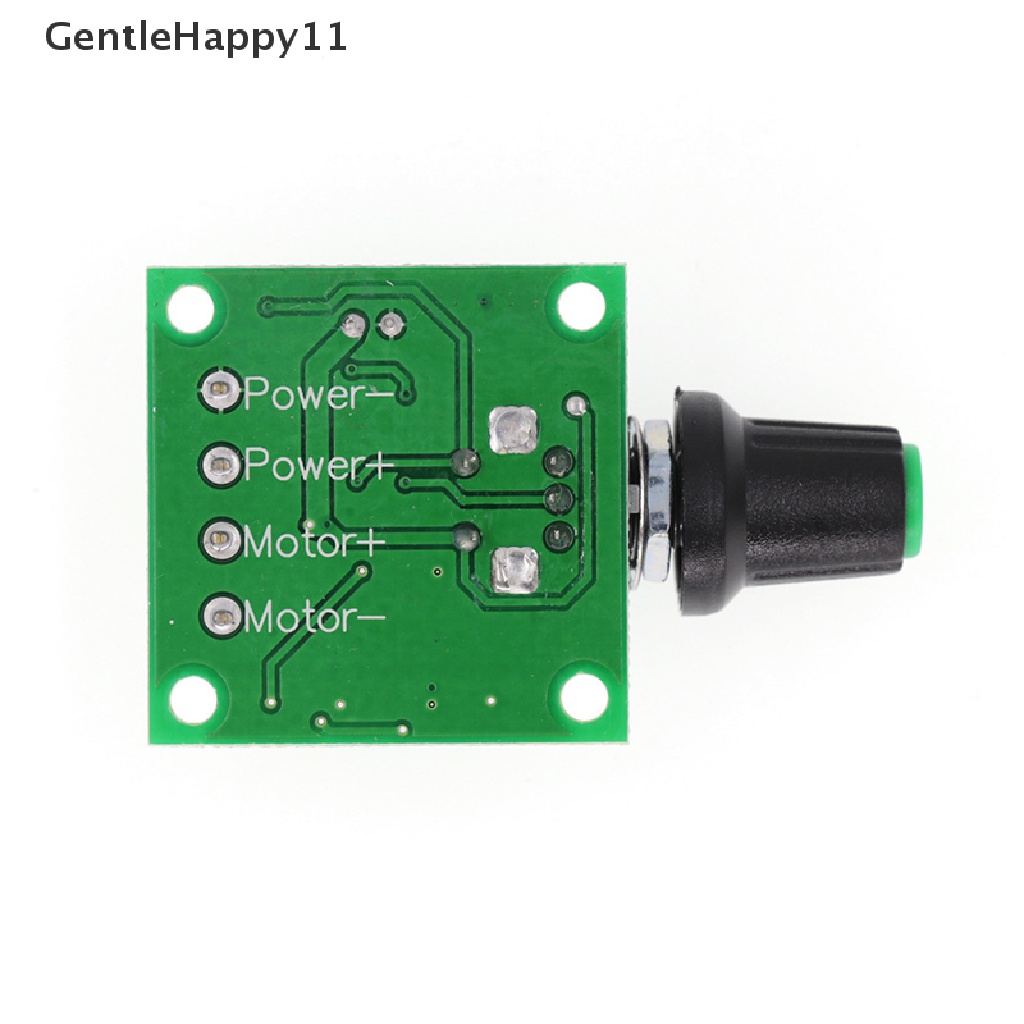 Gentlehappy 1.8V 3V 5V 6V 12V 2A PWM DC Motor Speed Controller Governor Switch 1803BK id