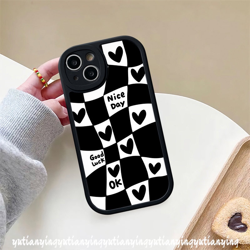 Silicon Soft Tpu Back Case for Infinix Hot 10T 11s 9 10 11 Play Infinix Smart 6 5 10s Note 8 Hot 10 Lite Ins Simple Black Tulip Flowers Couple Phone Cover