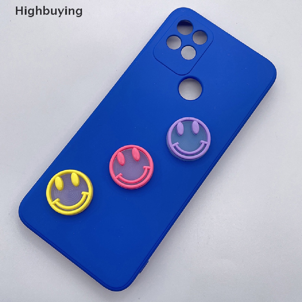 Hbid 5Pcs Luminous Mini PVC Wajah Smile Dashboard Mobil Mainan Boneka Angka Dekorasi Taman Rumah Diy Lem Cream Phone Case Patch Bahan Glory