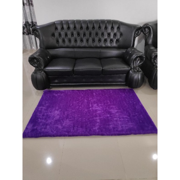 PROMO!!! Karpet Bulu Rasfur tebal 5cm uk. 160x100cm busa HDP