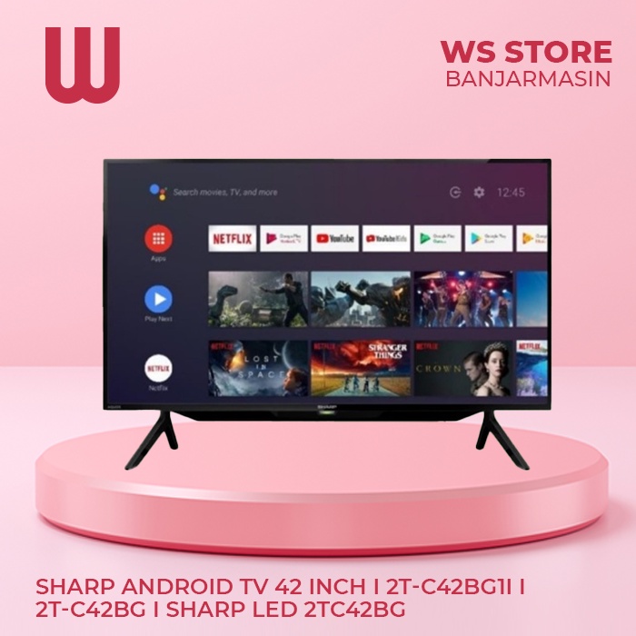 SHARP ANDROID TV 42 INCH I 2T-C42BG1I I 2T-C42BG I SHARP LED 2TC42BG