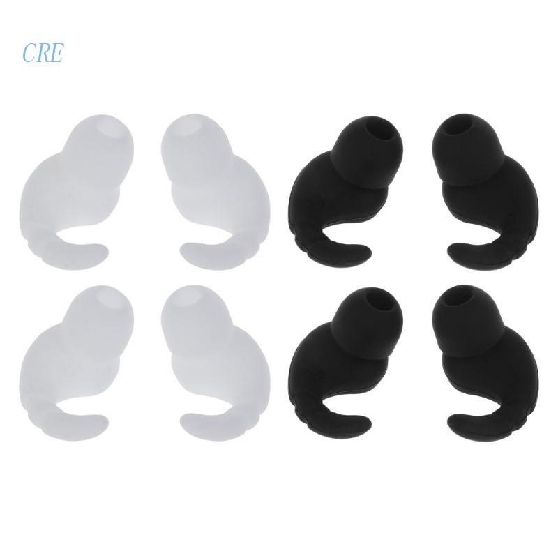 Cre Penstabil Sisi Sirip Wing Eartips Silikon Earbud Earplugs Earhooks Untuk