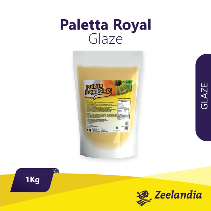 

Paletta Royal Glaze 1kg - Zeelandia - Cake Decor Glaze
