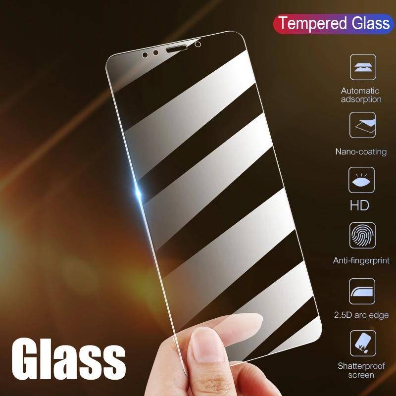 Tempered Glass Untuk iPhone 11 Pro XS MAX X XR 78 Plus Pelindung Layar Untuk Iphone5 5S SE 2020 2022 2016 Aksesoris Film Depan Belakang