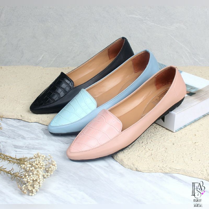 IED VIBES LEBARAN VIBES Fsb - Sepatu Flat Shoes Wanita (Haruka - Series)