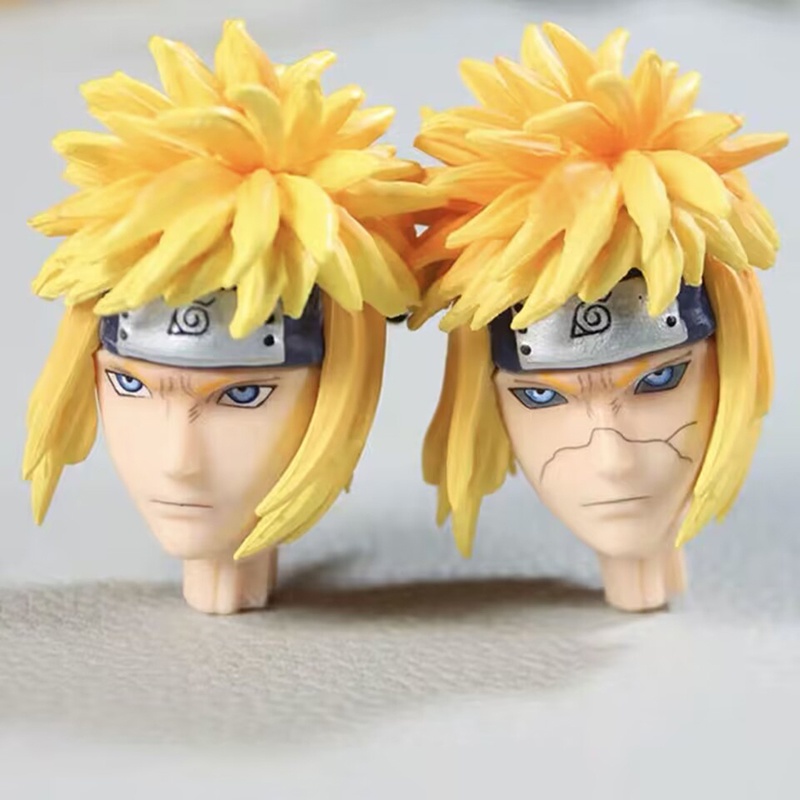 25cm Naruto Namikaze Minato Anime Figure Evil Gk Empat Generasi Model Patung Dengan Lampu Pvc Patung Dekorasi Koleksi Mainan Kamar