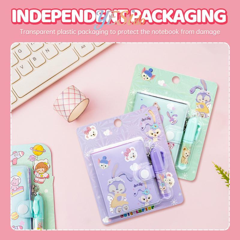 

[COD✨Ready stock]Children Cartoon Cover Cute Notebook with Ballpoint Pen Set Student Gift Prizes-YES