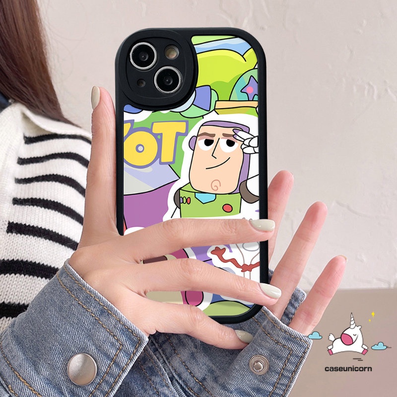 IPHONE Casing Ponsel Toy Story Kartun Yang Indah Kompatibel Untuk Iphone11 Pro Max XR X 7Plus 7 8 6 6s Plus 14 13 12 Pro Max XS Max SE 2020 Manyo Lucu Lembut Tpu Cover
