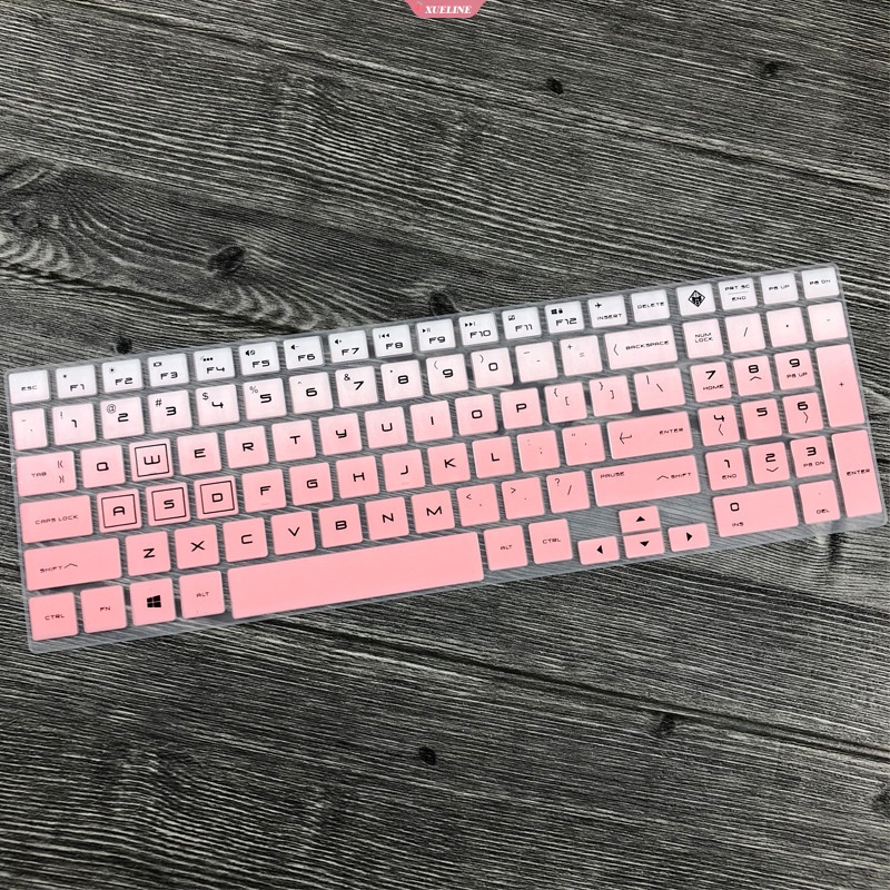 Stiker Keyboard Pelindung Keyboard HP 15.6 Inci Multicolor Silikon Lembut Tahan Air Film Pelindung Untuk Komputer [ZXL]