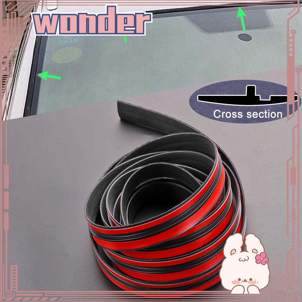 Wonder Seal Strip T Style Depan Belakang Kaca Depan Sunroof Lis Mobil