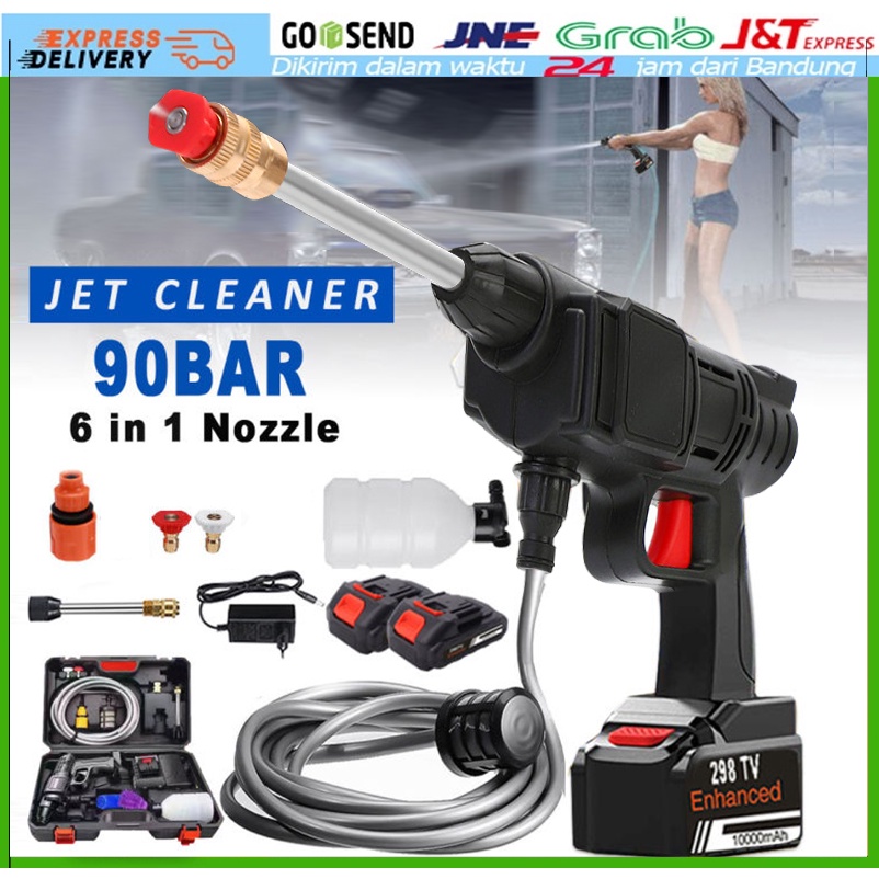 500W Alat Cuci Mobil Cuci Staem Ac Mobil Screen Sablon Berkualitas Pompa Mesin Steam Power Spayer Alat Portable Nirkabel