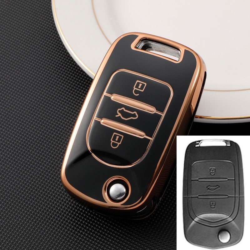 Untuk Wuling Almaz-cortez 1.5 Mapping Shell Remote Control Silicone Cover Kunci Pengaman Penutup Silikon