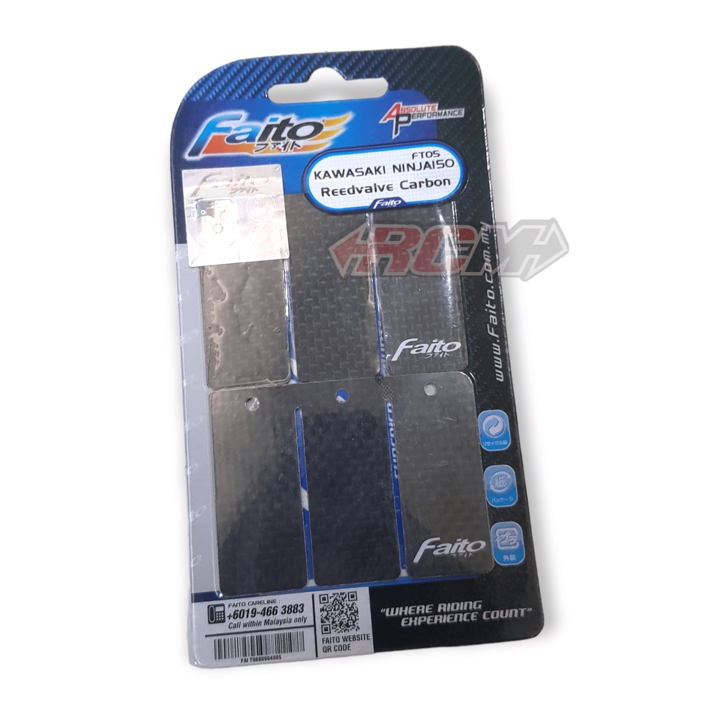 LIDAH PELAT PLAT MEMBRAN REED VALVE CARBON KARBON KAWASAKI NINJA 2T 2TAK 2 TAK 150 R RR ORI ORIGINAL FAITO ASLI