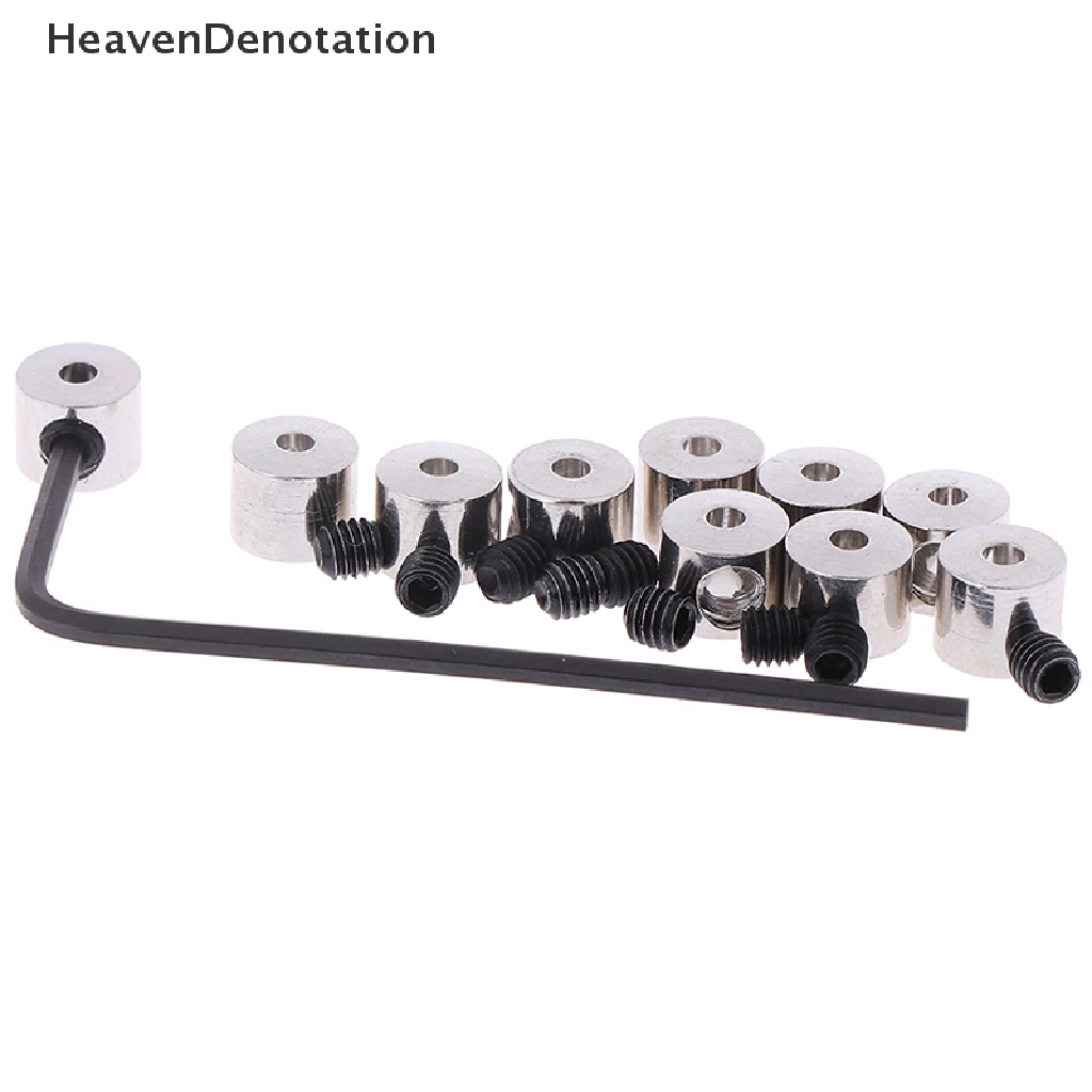 [HeavenDenotation] 10pcs Panjang 7mm Kuningan Pin keepers Locking Pin Backs Savers holder Allen Wrench HDV