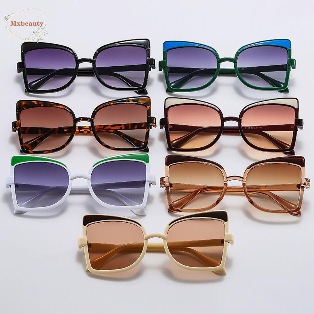 Mxbeauty Cat Eyes Sunglasses Kacamata Anti Radiasi Kaca Mata Anti Radiasi Wanita UV Protection Korea Pria Kacamata Anti Radiasi Wanita Sale Eyewear Women Glasses