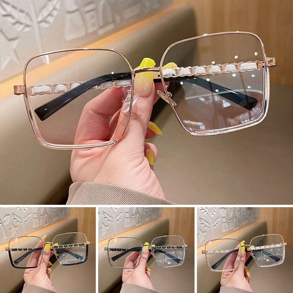 Nanas Anti-Cahaya Biru Kacamata Kantor Portabel Tahan Lama Ultra Ringan Bingkai