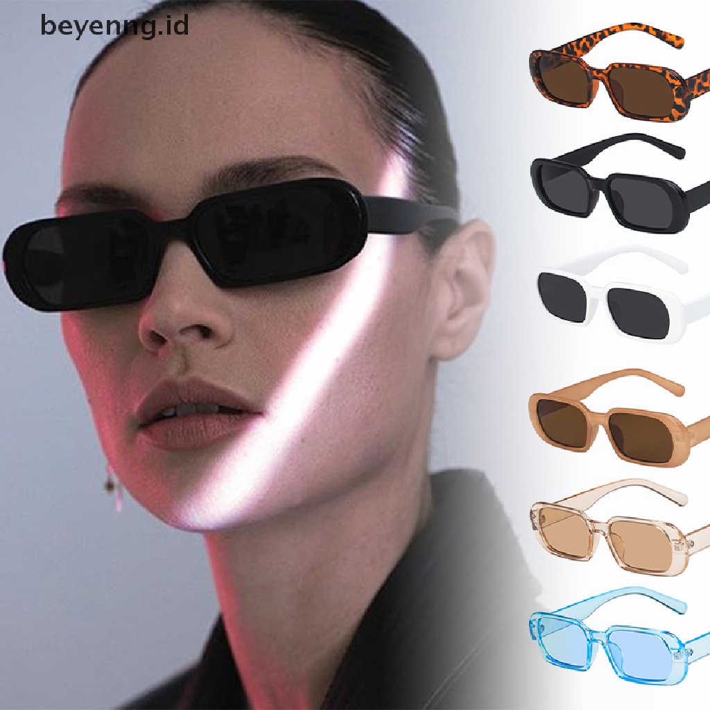 Beyen Kacamata Fashion Oval Kacamata Matahari Vintage Eyewear Traveling UV400 Goggles ID