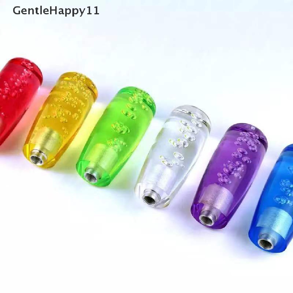 Gentlehappy10 /15/20CM LED Warna-Warni Gelembung Gaya Mobil Gear Stick Shift Shifter Tuas Knob id