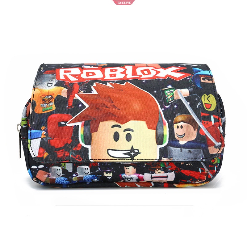 High Quality Tas Kartun Anak back to school Perlengkapan Kosmetik Anak Laki-Laki Perempuan stationary kids Roblox pencil case bags [ZXL]