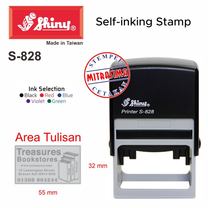 

Stempel Shiny S-828 ( Shiny bentuk persegi S828Tipe S 828 )