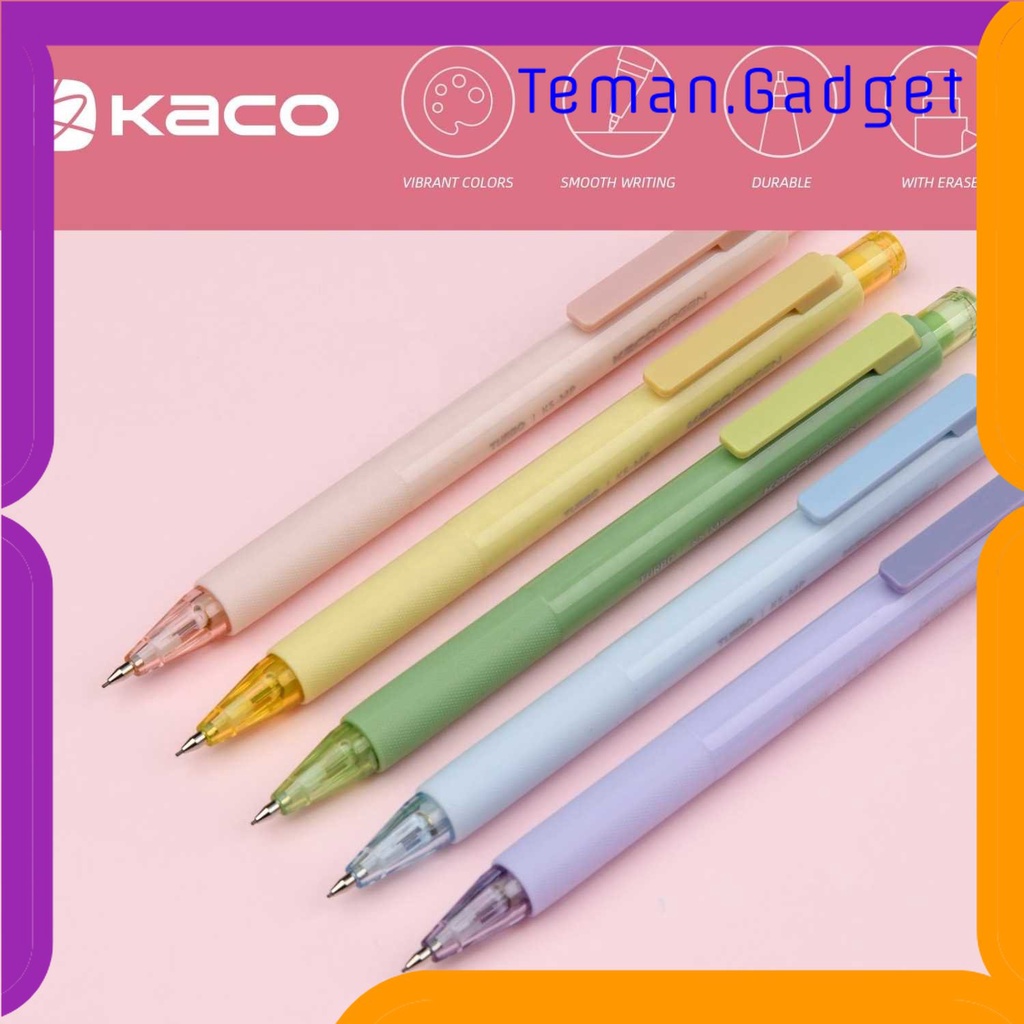 TG - ATK KACO GREEN TURBO Pensil Mekanik Mechanical Pencil 0.5mm with Refill - KCT05