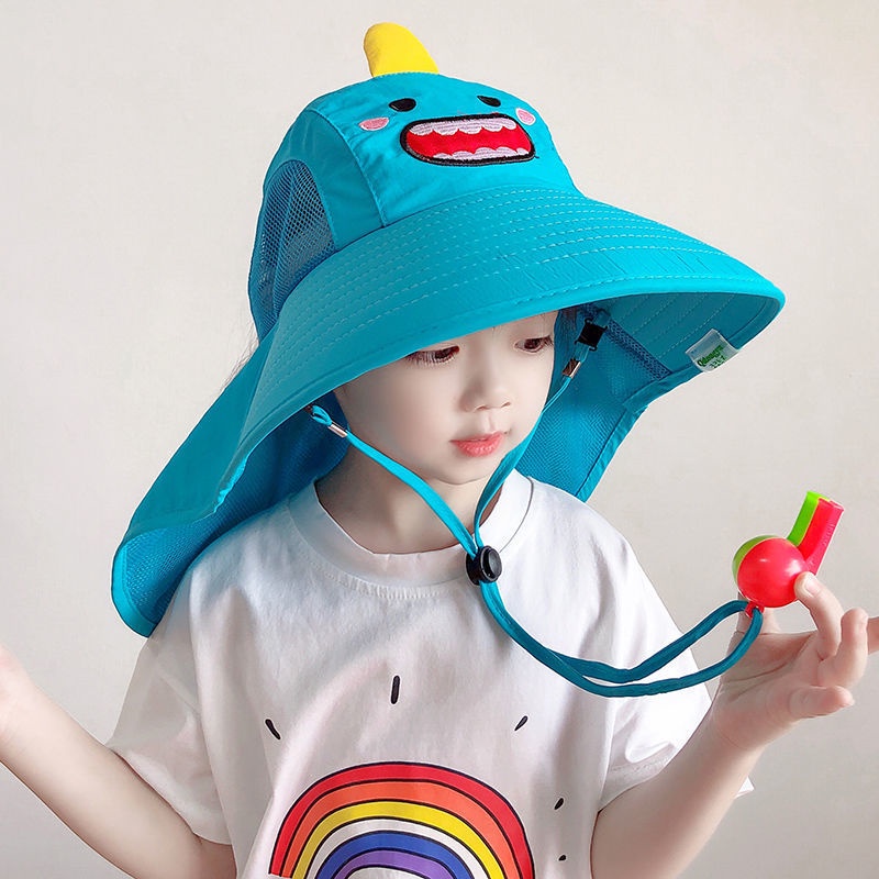 Topi Nelayan Kartun Anak-Anak Topi Kerai Bernapas Pria Dan Wanita