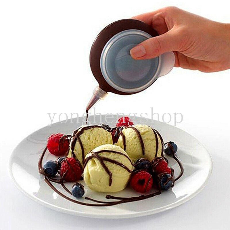 Silikon Muffin Macaron Pot Dengan 5nozel Coklat Selai Extruder Perlengkapan Dekorasi Kue Dapur DIY Dessert Pastry Baking Tool